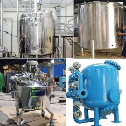 Manufacturing & Processing Vessel (Jacketed/Non-Jacketed)