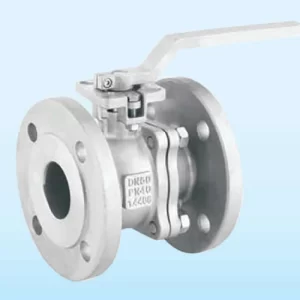 2-PC Ball Valve Flange End DIN Direct Mounting Pad